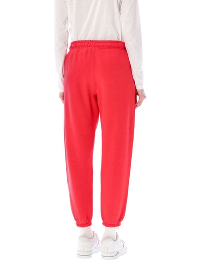 Shop Polo Ralph Lauren Classic Jogging Pants In Ibiscus Red