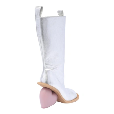 Shop Yume Yume Boots In Silver