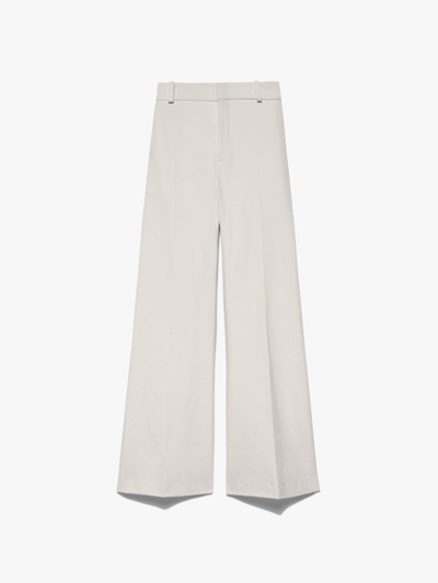 Shop Frame Le Palazzo Trouser Pants In White