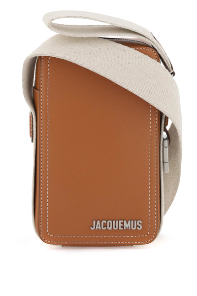 Shop Jacquemus Le Cuerda Vertical Crossbody Bag In Multi-colored
