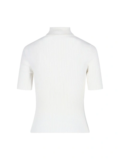 Shop Courrèges Top In White