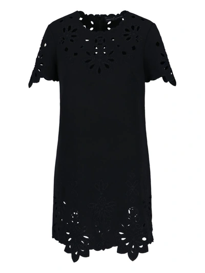 Shop Ermanno Scervino Dresses In Black