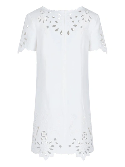 Shop Ermanno Scervino Dresses In White