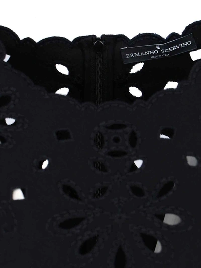 Shop Ermanno Scervino Dresses In Black