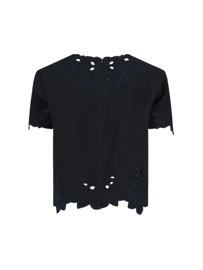 Shop Ermanno Scervino Top In Black