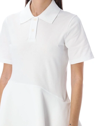 Shop Jw Anderson J.w. Anderson Polo Dress In White