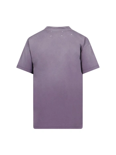 Shop Maison Margiela T-shirts And Polos In Violet