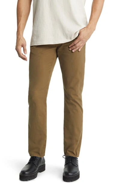 Frame L'homme Slim Fit Ripstop Stretch Cotton Pants In Garage Surplus Green