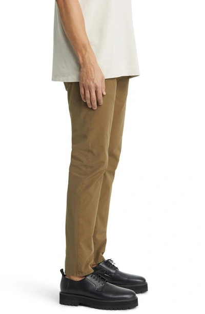 Frame L'homme Slim Fit Ripstop Stretch Cotton Pants In Garage Surplus Green