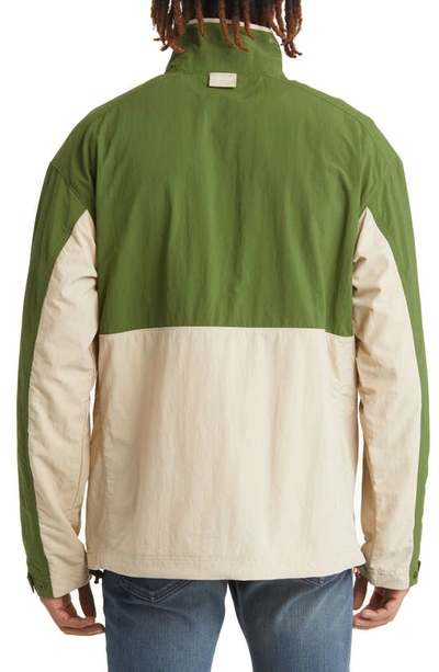 Columbia Deschutes Valley Wind Shell Jacket In Green In Ancient Fossil
