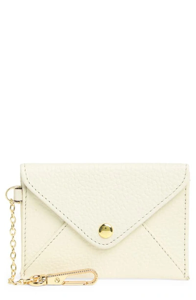 Shop Aimee Kestenberg Ashley Leather Pouch In Vanilla Ice