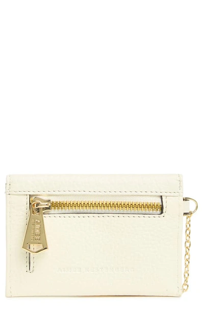 Shop Aimee Kestenberg Ashley Leather Pouch In Vanilla Ice