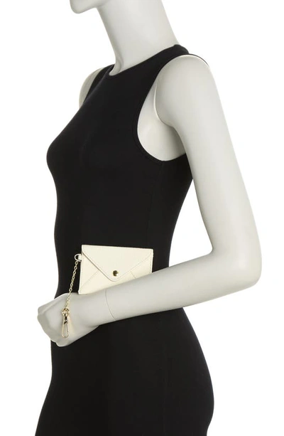 Shop Aimee Kestenberg Ashley Leather Pouch In Vanilla Ice