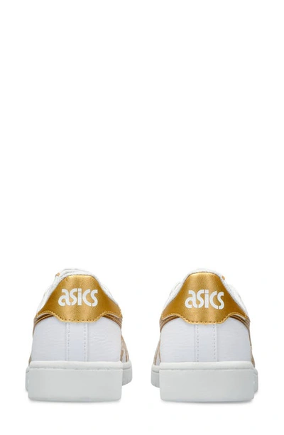 Shop Asics Japan S Sneaker In White/ Pure Gold