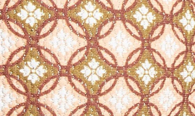 Maaji Mosaico Ashlyn Strapless Reversible Bikini Top In Brown