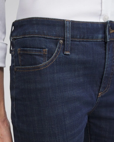 Shop Chico's Girlfriend Cropped Jeans In Dark Wash Denim Size 18 |