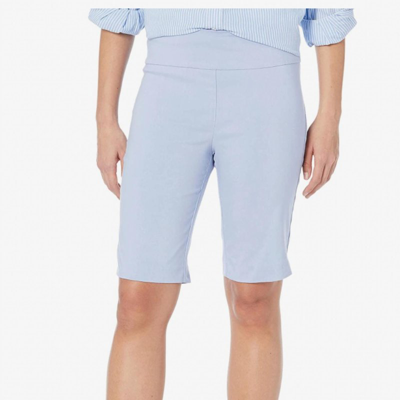 Shop Elliott Lauren Pull-on Shorts In Blue