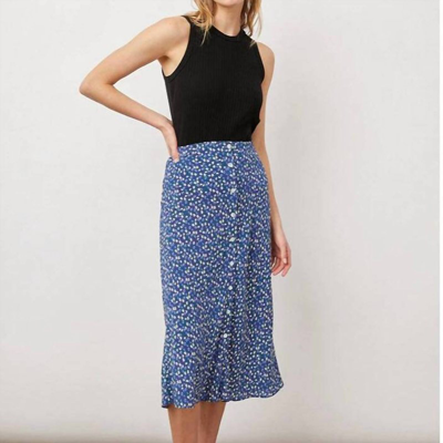 Shop Rails Rosetta Ditsy Floral Skirt In Blue