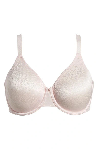 Shop Wacoal Back Appeal Smoothing Underwire Bra In Crystal Pink Ii