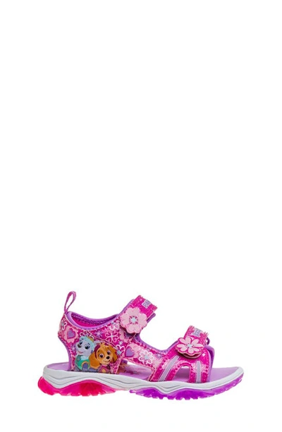 Shop Josmo Kid's Paw Patrol Sandal In Pink/ Purple