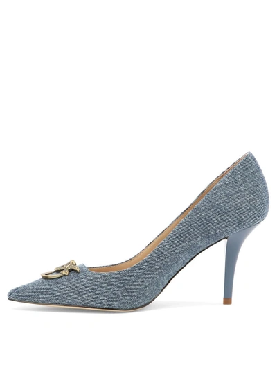 Shop Pinko "lucy" Pumps In Blue