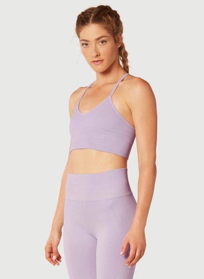Shop Nux Active One By One Bra In Purple