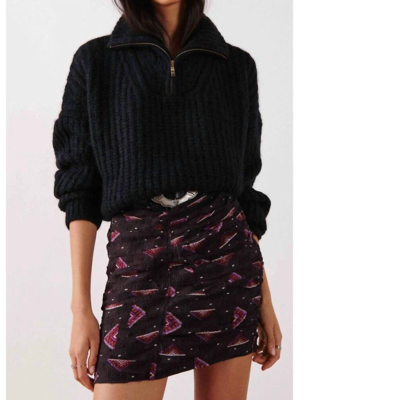 Shop Ba&sh Cassi Skirt In Black