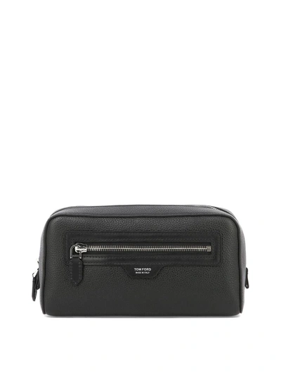 Shop Tom Ford Beauty Case With Logo In Black