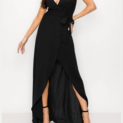 Shop Privy Maxi Dress In Black