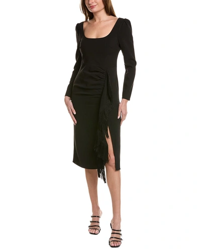 Shop Likely Charlie Midi Dress In Black