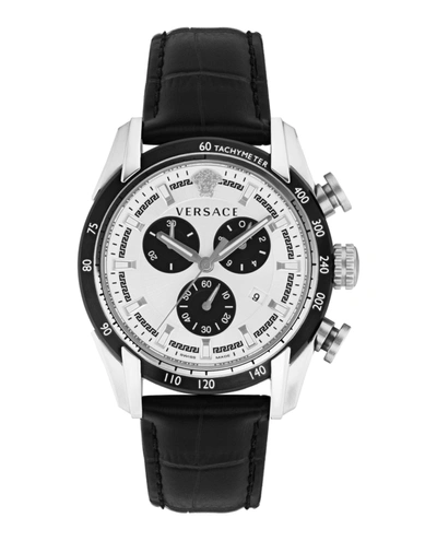 Versace V-ray Strap Watch In Multi