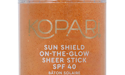 Shop Kopari On-the-glow Sheer Spf 40 Sunscreen Stick, 1 oz
