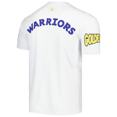 Shop Fisll Unisex  White Golden State Warriors Heritage Crest T-shirt