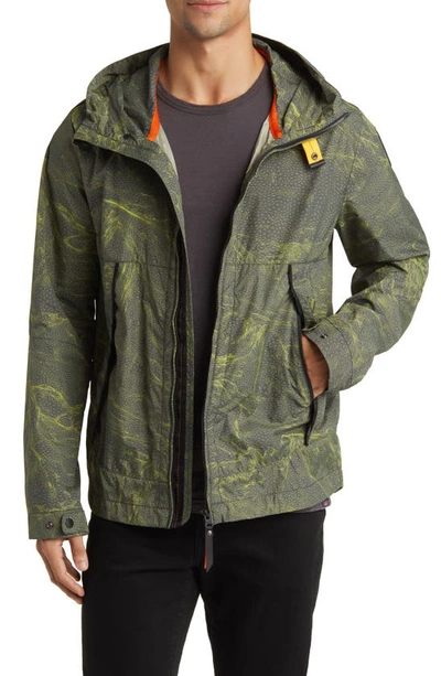 Shop Parajumpers Marmolada Waterproof Ripstop Jacket In Toubre Wireframe Print