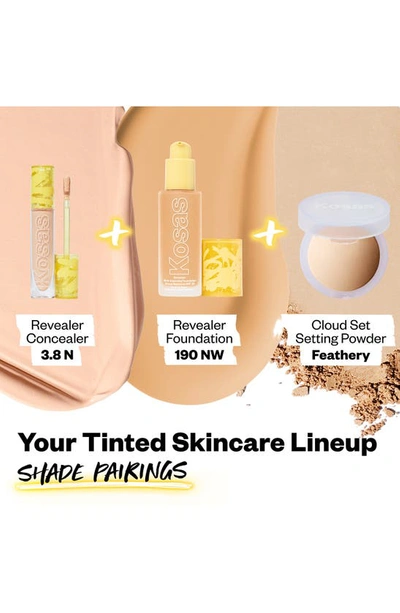 Kosas Revealer Super Creamy + Brightening Concealer With Caffeine And Hyaluronic Acid Tone 3.8 N 0.20 oz In Shade 3.8 N