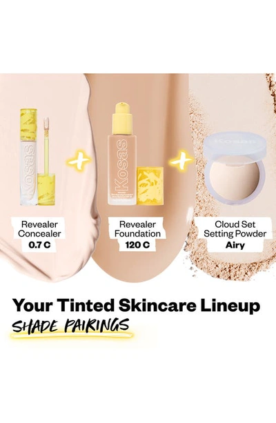 Kosas Revealer Super Creamy + Brightening Concealer With Caffeine And Hyaluronic Acid Tone 0.7 C 0.20 oz In Shade 0.7 C