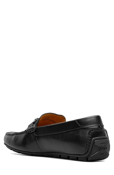 Shop Florsheim Motor Moc Toe Bit Driving Loafer In Black