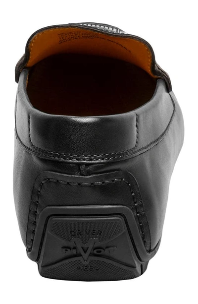 Florsheim Motor Moc Toe Bit Driving Loafer In Black