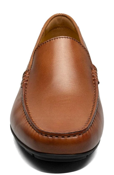 Shop Florsheim Motor Moc Toe Venetian Driving Loafer In Cognac