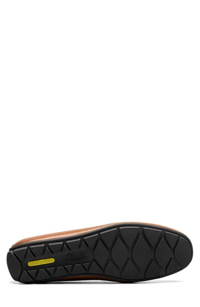 Florsheim Motor Moc Toe Venetian Driving Loafer In Cognac
