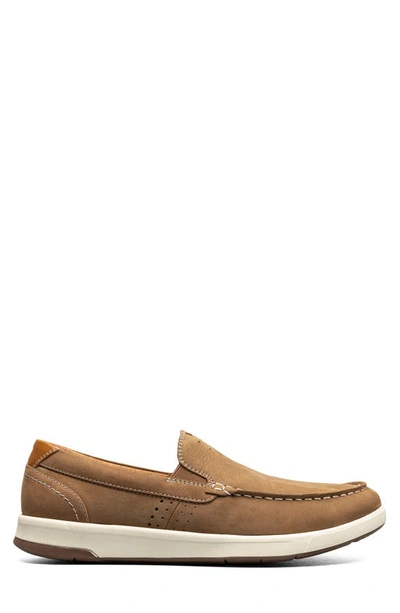 Florsheim Crossover Moc Toe Slip-on In Mushroom