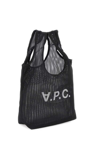 Shop Apc Rebound Tote Bag In Black