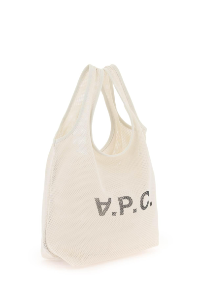 Shop Apc Rebound Tote Bag In Neutro