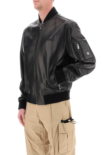 Versace Jacket In Black