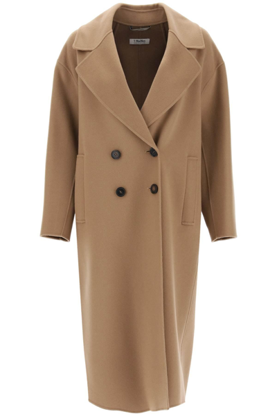 Shop 's Max Mara Holland Double-breasted Wool Coat In Beige