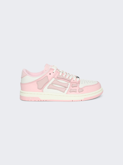 Shop Amiri Skel Top Low Sneakers In Pink