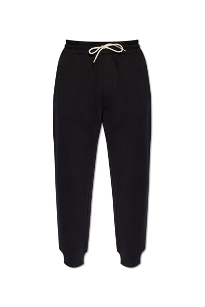 Shop Emporio Armani Sustainability Collection Sweatpants In Black