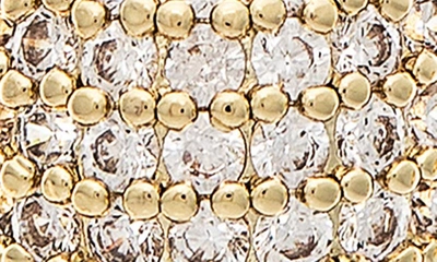 Shop Rivka Friedman Pavé Teardrop Earrings In 18k Gold Clad