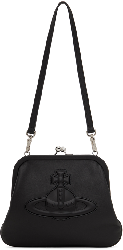 Shop Vivienne Westwood Black Vivienne's Clutch Bag In N401 Black