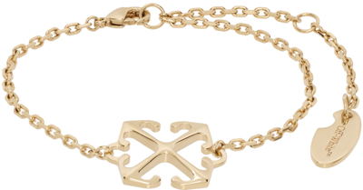 Shop Off-white Gold Arrow Bracelet